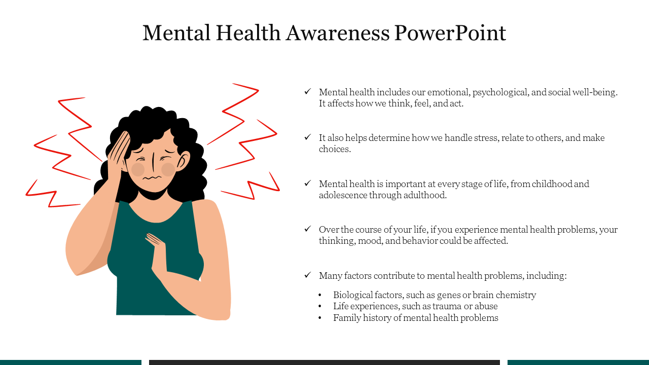 Mental Health Awareness PowerPoint Presentation